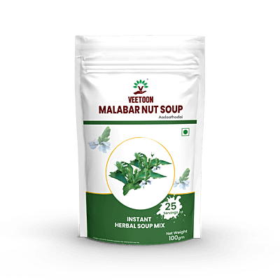 Malabar Nut (Aadaathodai) Soup Mix